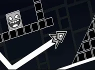 Play Black Geometry Wave: Super Challenge