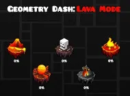 Play Geometry Dash: Lava Mode